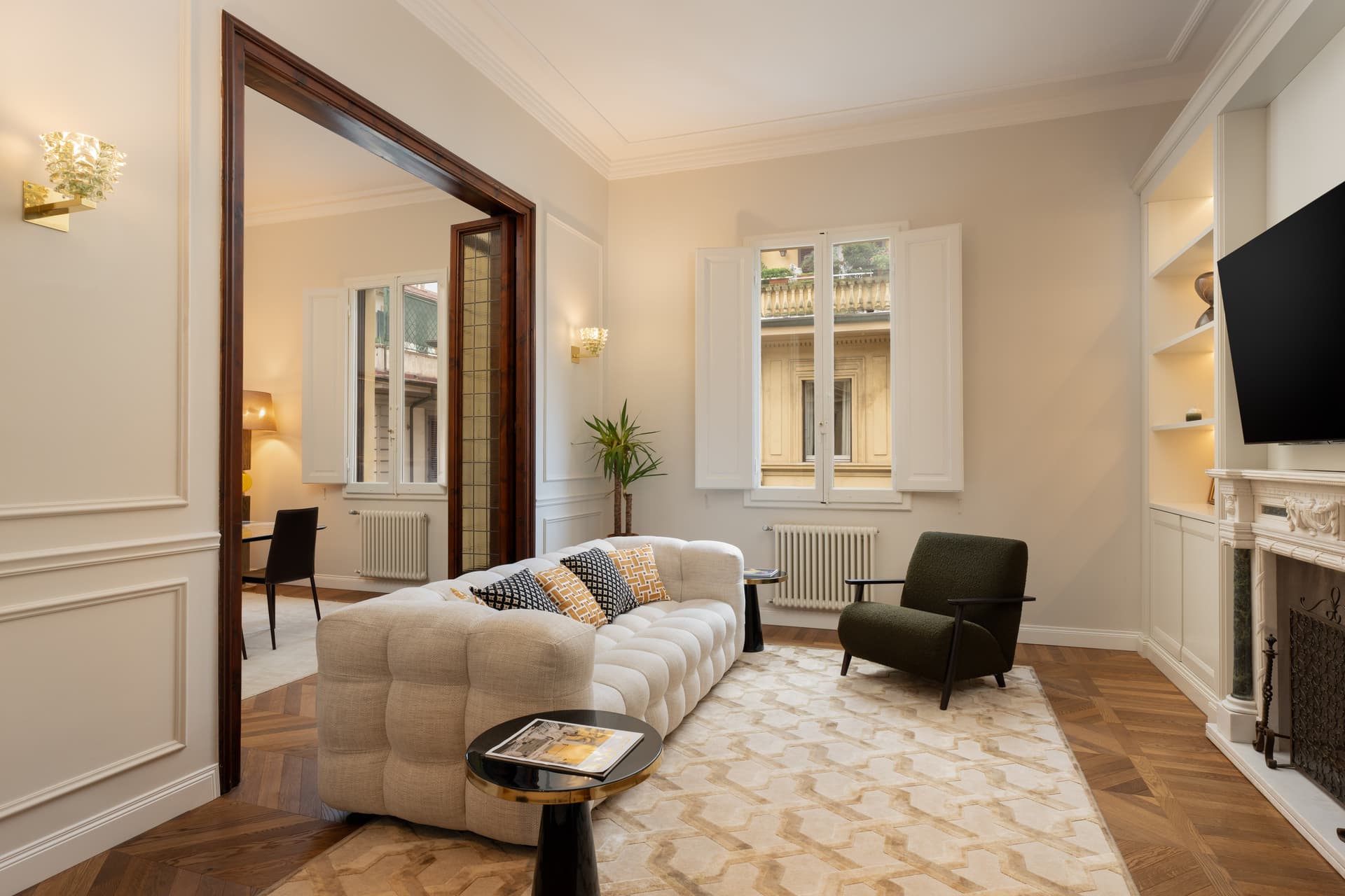 Palazzo Poggi Florence — luxury apartment interior